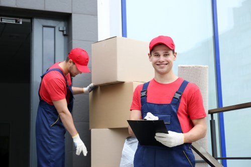 House removalists assisting a Kensington home move