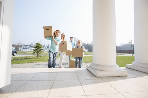 Commercial removals support for offices and businesses in Kensington