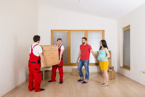 Local man and van removals supporting a residential and commercial move in Kensington