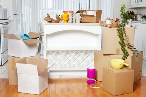 Careful packing and furniture handling for a Kensington home move
