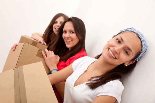 Commercial removals support for a Kensington office or business move