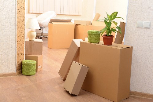Essential cookies explanation for a Kensington removal company website