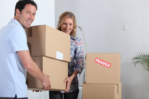 Sofa, wardrobe, and bed removal from a Kensington property